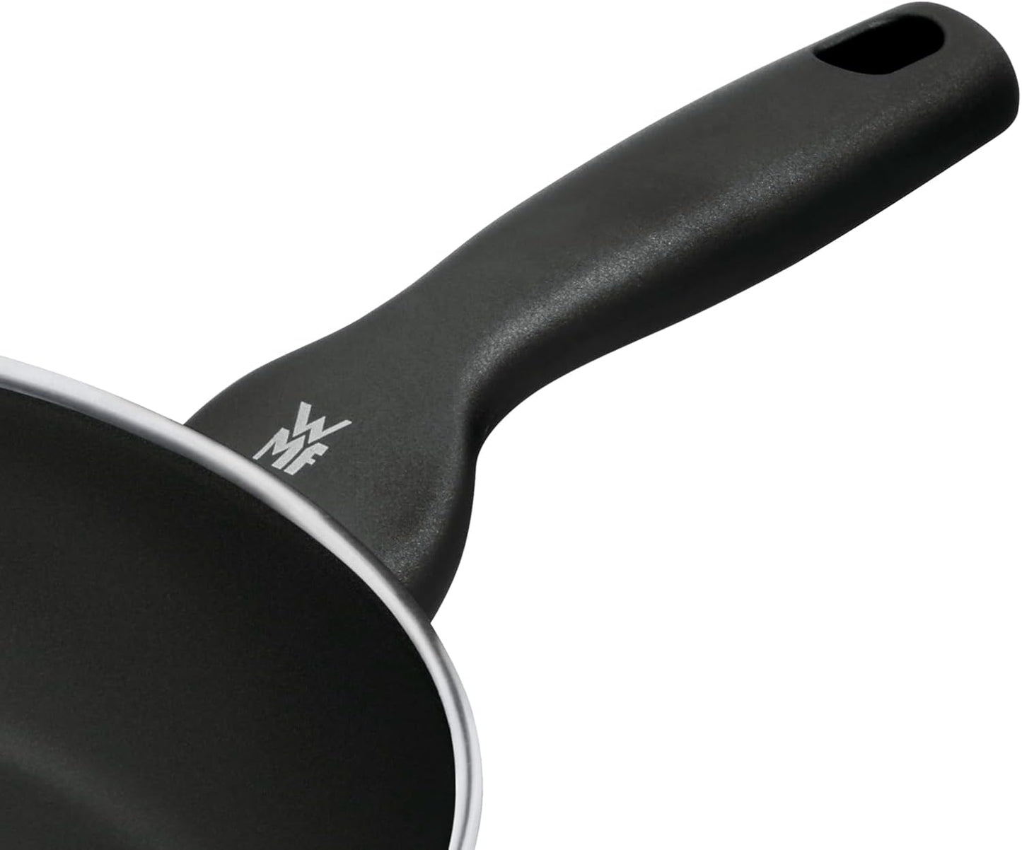 WMF Ceradur Profi Bratpfanne Induktion 28 cm, Keramikpfanne, Cromargan Edelstahl beschichtet, Keramikbeschichtung, Kunststoffgriff