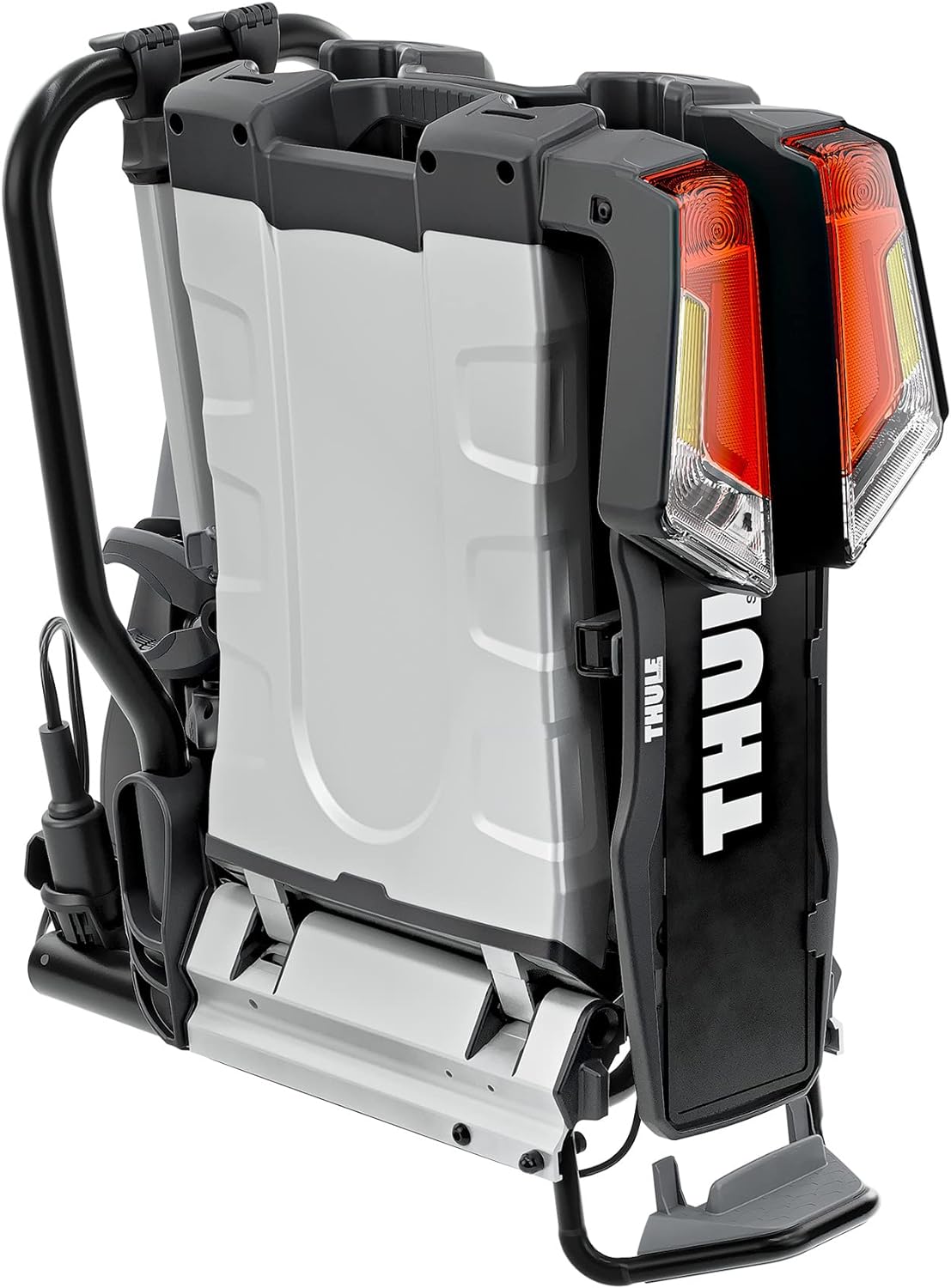 Thule Fahrradträger für Anhängerkupplung – Max. 2 Fahrräder, Klappbar, Für E-Bikes, 60 kg, Robustes Aluminium-Design